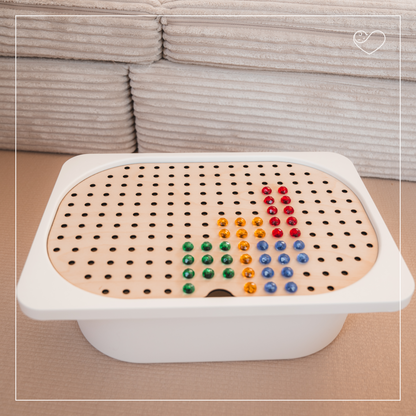 Aktivitätsplatte Trofast &quot;Steckplatte für Mosaikstecker&quot;
