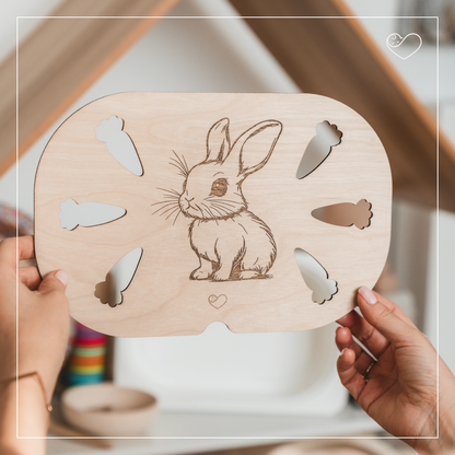 Aktivitätsplatte Trofast &quot;Hase&quot;
