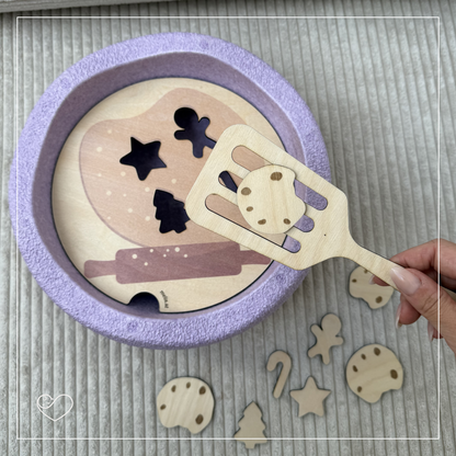 Stapelstein Aktivitätsplatte &quot;Kekse backen&quot;