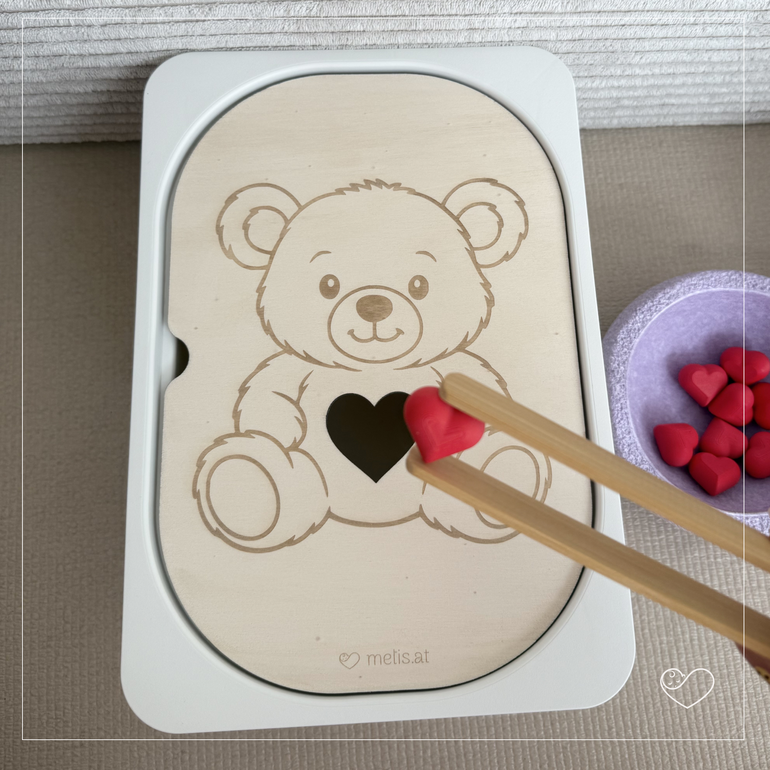 Trofast Einlage "Bär"