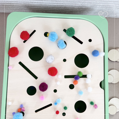 Aktivitätsplatte Trofast "Sensorik-Entdeckerplatte"