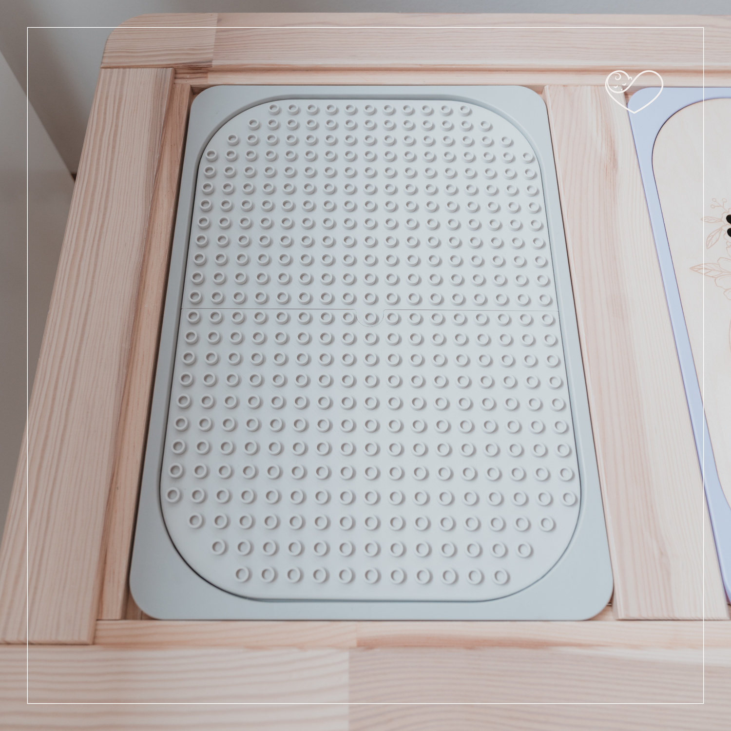 Aktivitätsplatte IKEA Trofast "Baustein"