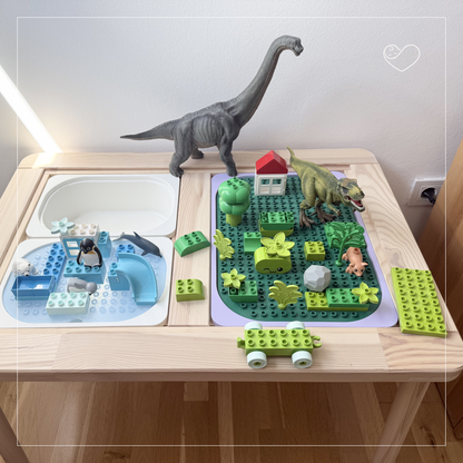 Aktivitätsplatte IKEA Trofast "Baustein groß"